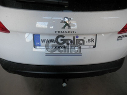 Фаркоп оцинкованный Galia P045A для Peugeot 2008 2013-(паспорт и сертификат в комплекте)(без электрики)
