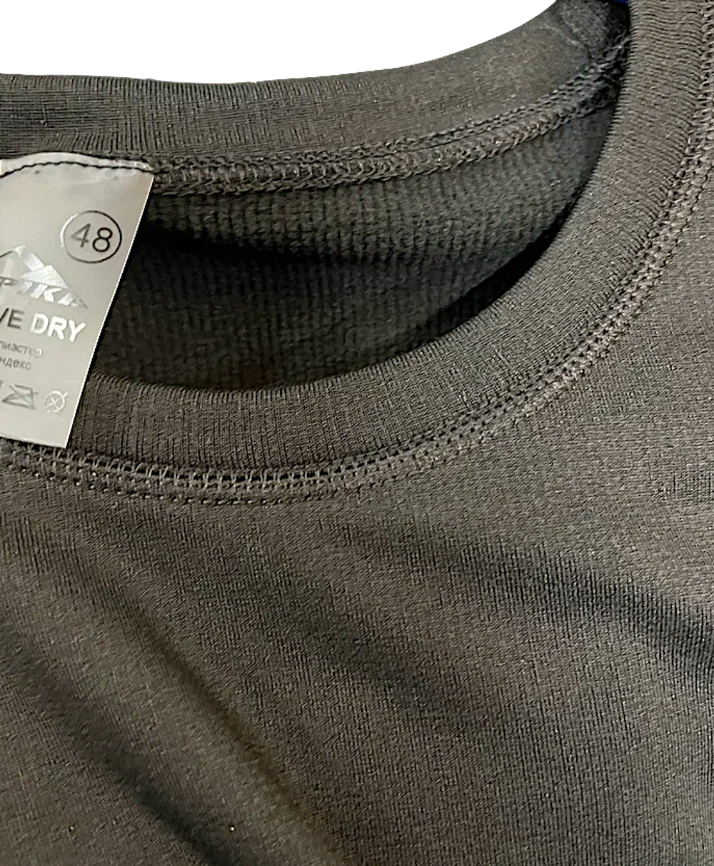 Термобелье Alpika Active Dry 1 слой Чёрный -20°С (комплект) -