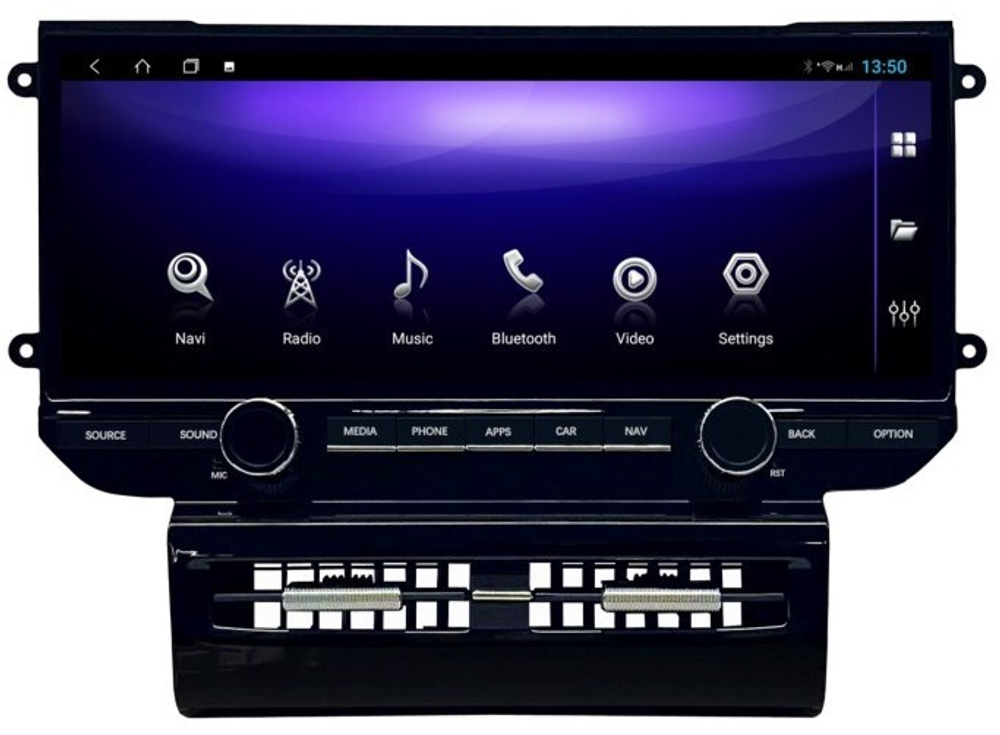 Магнитола Porsche Macan 2014-2016 (CDR3.0/PCM3.0) - Radiola RDL-Macan-3.0-12 монитор 12.3" на Android 12, 6Гб+128Гб, CarPlay, 4G SIM-слот