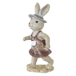 GAEM Фигурка декоративная "Зайка", L8,5 W6 H18 см