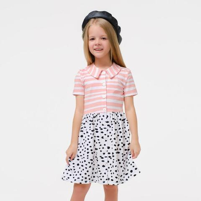 Платье детское на пуговках "Amore" р.86-92см. 5425429 (KAFTAN)