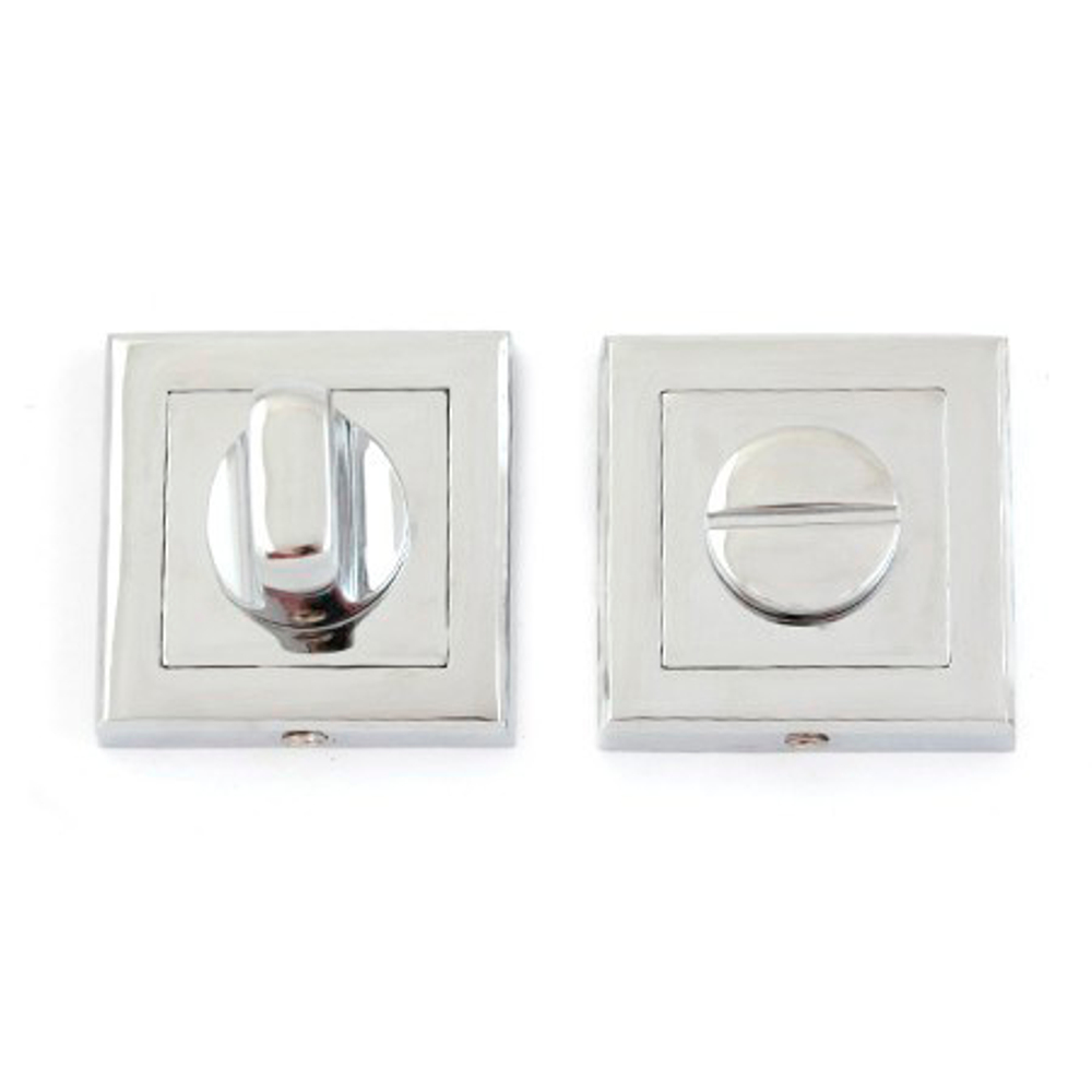 Завертка Апекс Windrose WC-1803-CR хром, квадратные