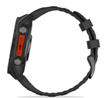 Умные часы Garmin Fenix 8 47mm, Sapphire, Carbon Gray DLC Titanium with Black/Pebble Gray Silicone Band