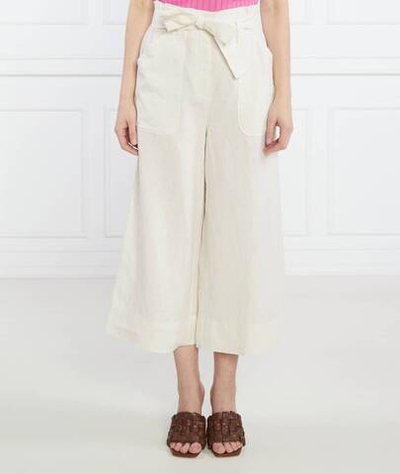 Льняное брюки FINESTRA MAX&amp;Co. - бежевый(713117)