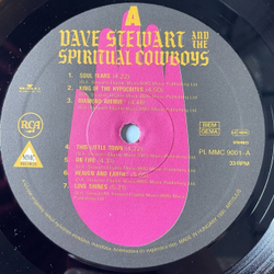 Винтажная виниловая пластинка LP Dave Stewart And The Spiritual Cowboys (Венгрия 1990)