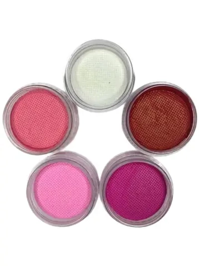 Набор аквагрима (жидких подводок) Оттенки розового 5 шт по 10 гр