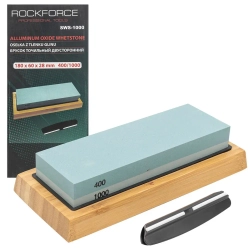 Брусок точильный двусторонний(180х60х28мм,Р400/Р1000) RockForce##Rock FORCE RF-SWS-1000