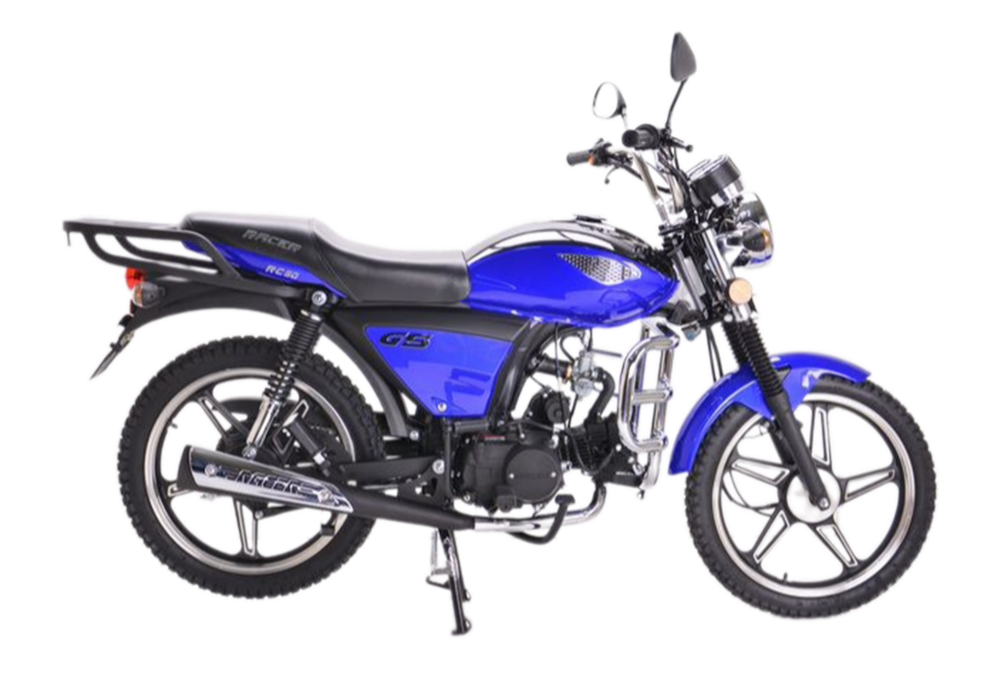 Мопед Racer RC50 Alpha + ЦПГ 110 (синий) (Россия)