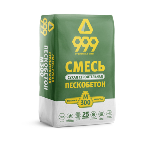 Пескобетон М300 999 25 кг