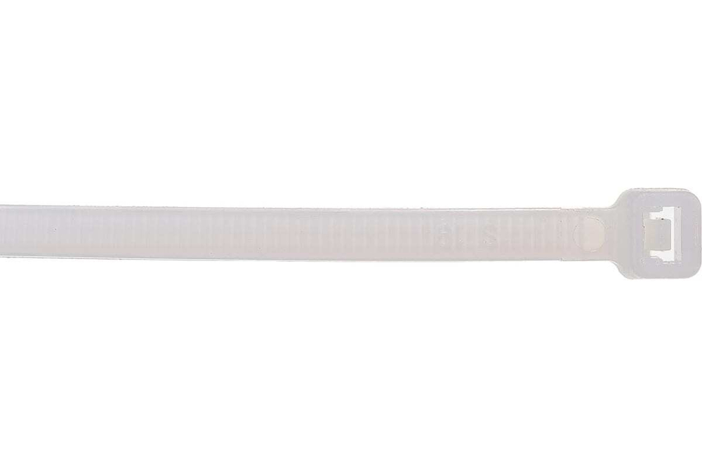 Нейлоновые хомуты Зубр белые, 4.8x500 мм, 100 шт. 309010-48-500