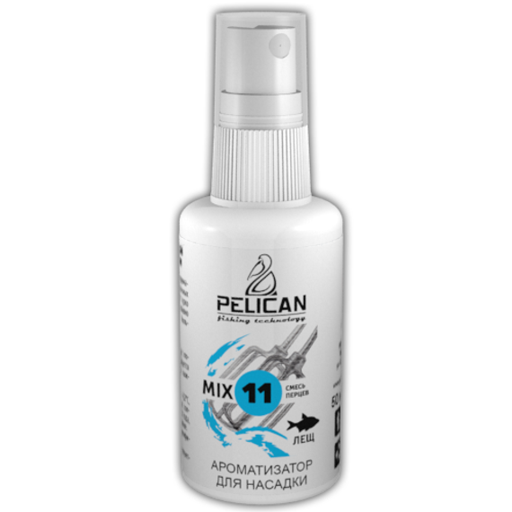 Спрей Pelican 0.05л MIX11 ЛЕЩ Смесь Перцев