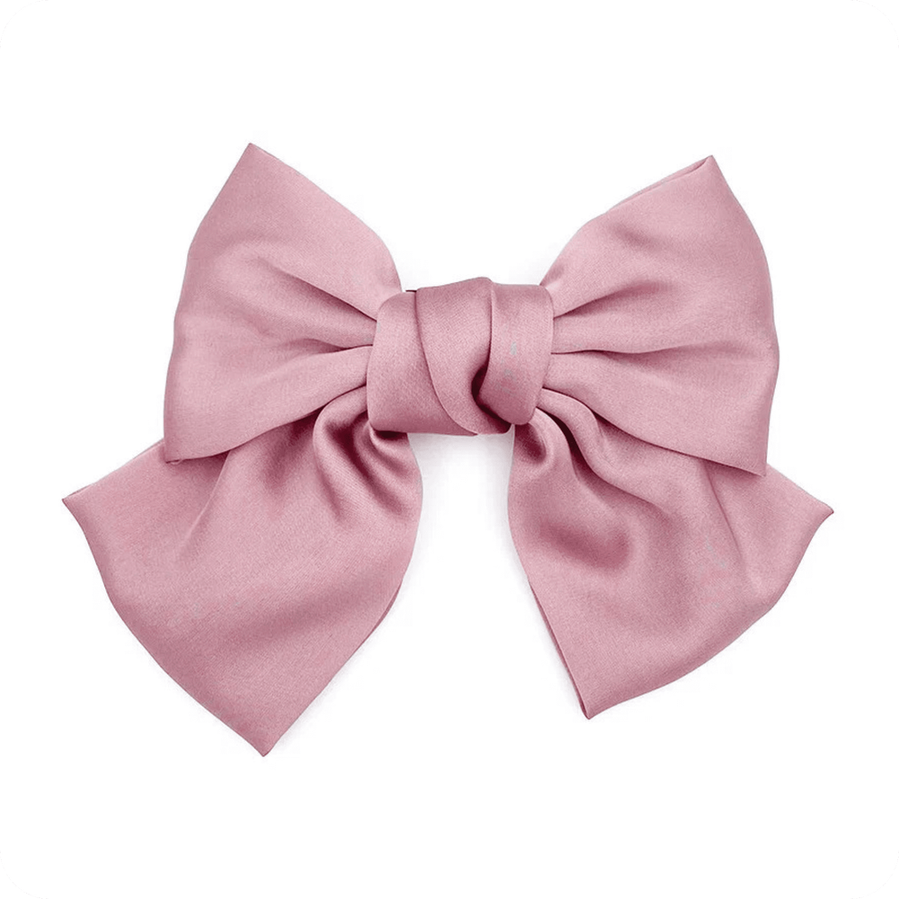 Заколка-бант, розовый, фото 1