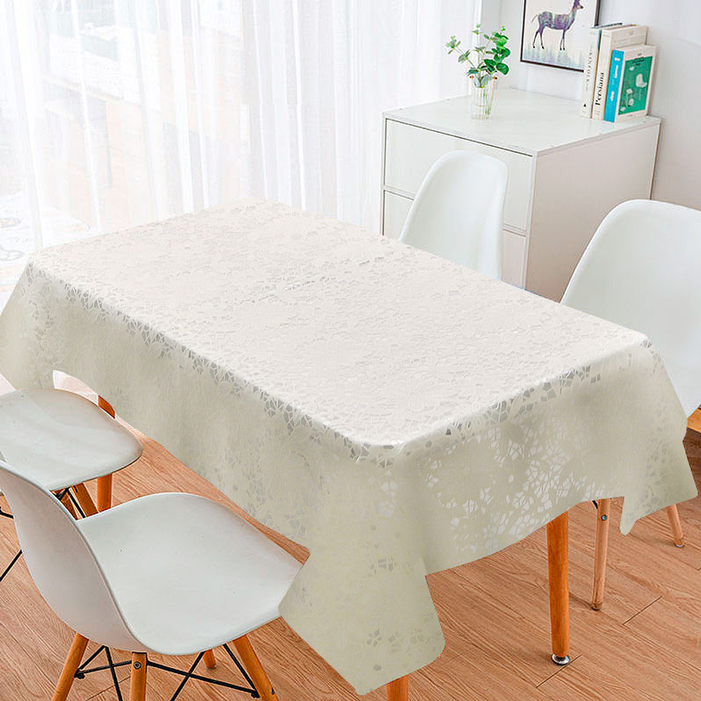 Клеенка столовая 137см*20м, ПВХ, NN-1008598