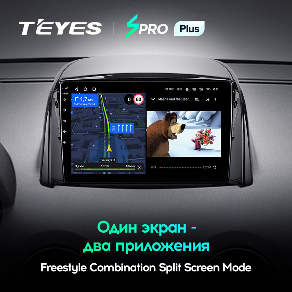 Teyes SPRO Plus 9" для Renault Koleos 2008-2016