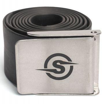 Пояс Sigalsub Elastica резиновый с металлической пряжкой черный