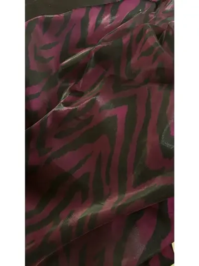 Вискоза-шелк. Зебра на фуксии, 1,6 м