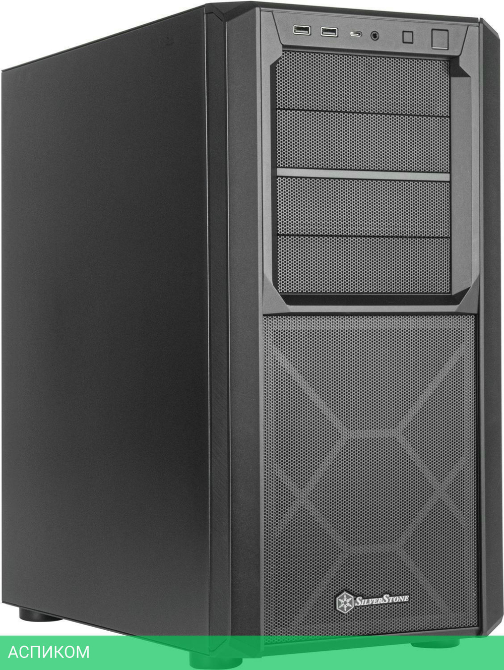 Корпус SilverStone SST-SED1-B без БП (G41SED1B0000020)