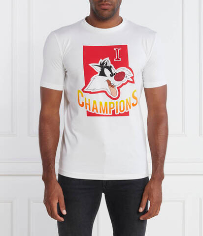 Футболка Iceberg - белый(235 I1P F01A 6318)