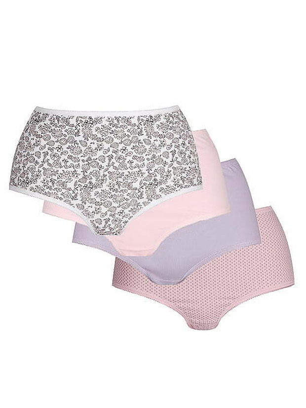 Трусы женские слипы. Набор из 4-х штук