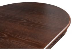 Деревянный стол Джил 140(180)х80х78 орех / коричневая патина