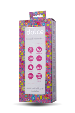 Вибратор TOYFA Dolce Jaden, силикон, розовый, 12,5см