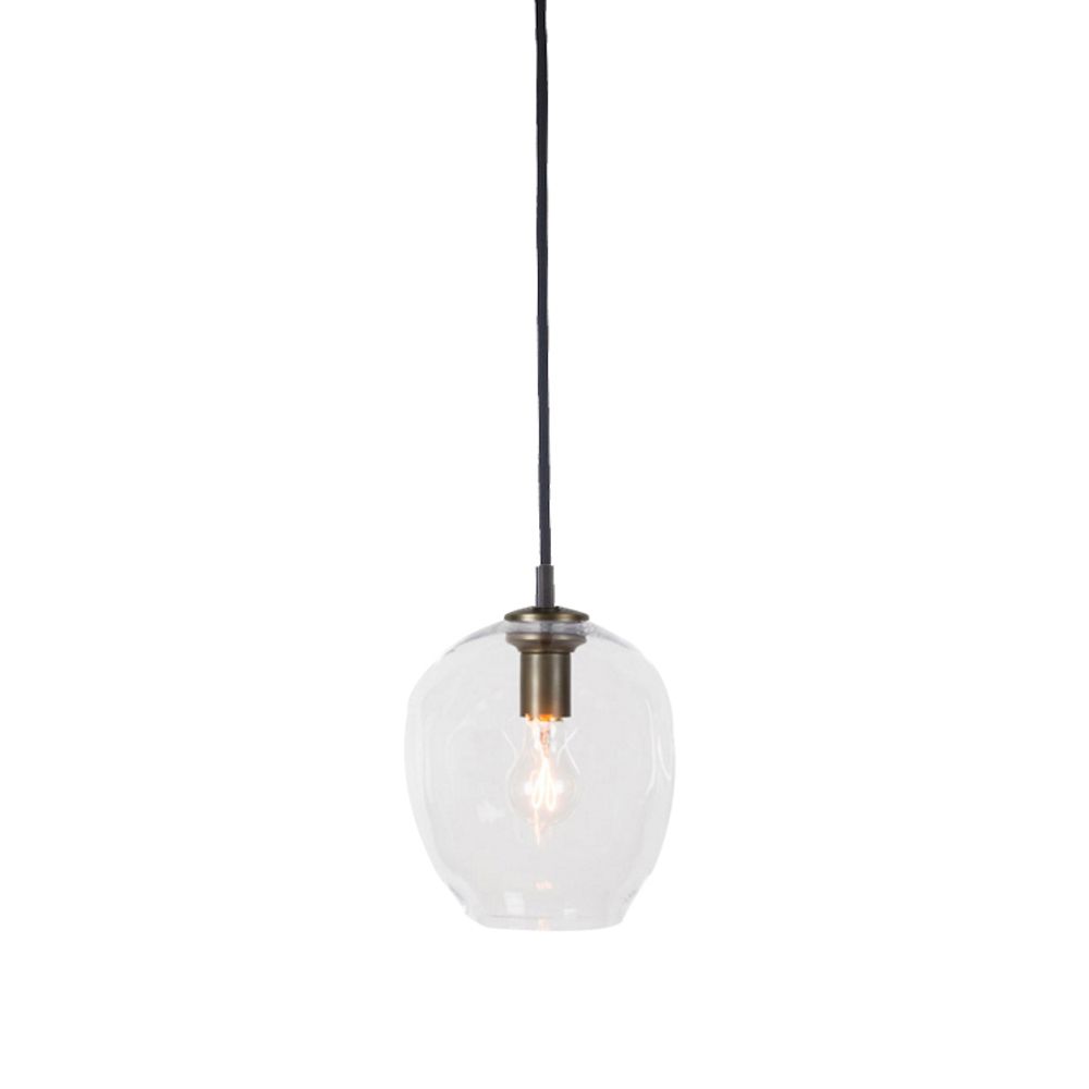 Подвесной светильник Bubble brass/clear