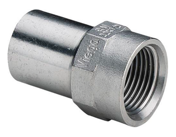 Переходная вставка Viega Sanpress Inox 22x3/4" ВР нерж. сталь (серия 2312.1) арт. 436834