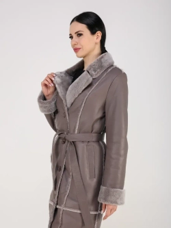 Дубленка зимняя натуральная длинная