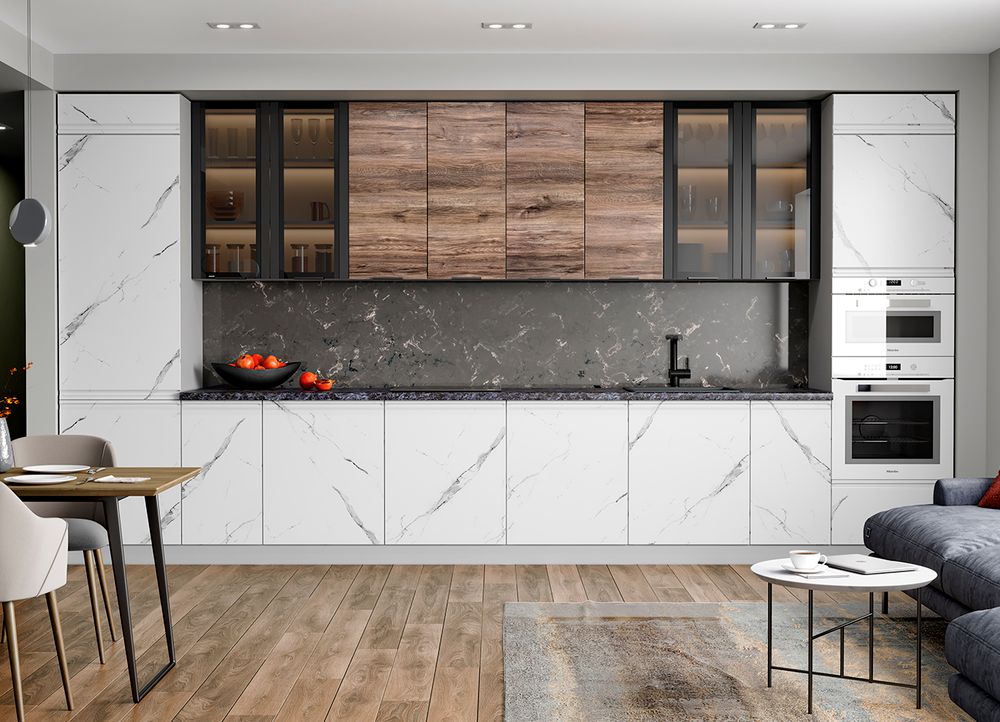 Кухня Модуль ПГ 800 Скала Арктик