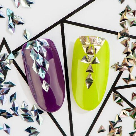 1278 Чешуя дракона 3D ромбики 4 мм