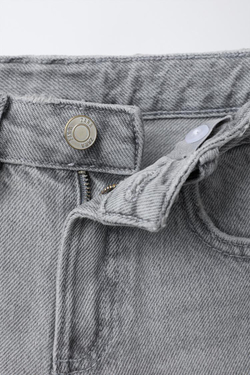 ZARA ДЖИНСЫ WIDE LEG С НАШИВКАМИ «ЗВЕЗДЫ» И АНИМАЛИСТИЧЕСКИМ ПРИНТОМ, КАМЕННО-СЕРЫЙ