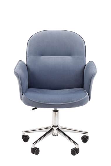 Кресло Chairman Home 130 Россия ткань Т-71 голубой