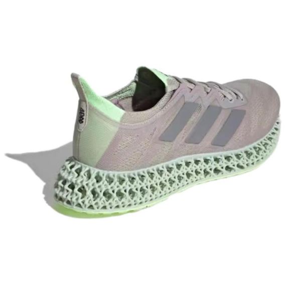 Adidas 4D FWD 3 Бежевые кроссовки Низки Свето-серый/Зеленый/Светло-желтый/Темно-серый Женские