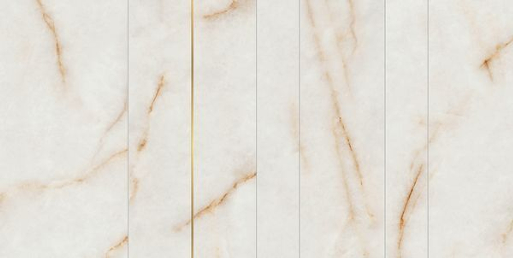 Декоративные элементы для стен/Керамогранит ATLAS CONCORDE MARVEL DIVA Ice Crystal Mosaico Grid Velvet 59,5x118,2 AYDI