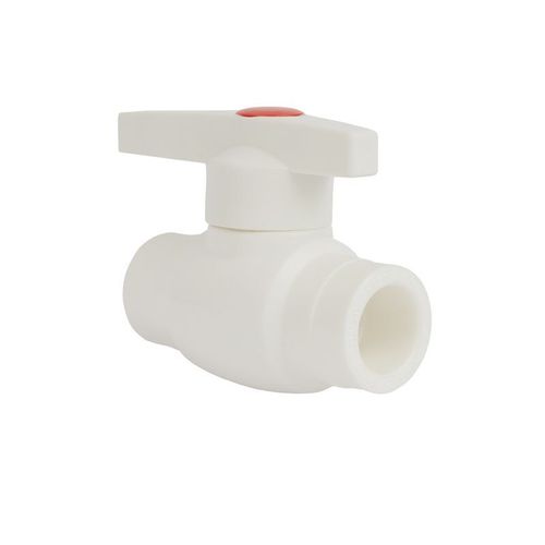 Кран шаровый полипропиленовый 25 мм полнопроходной TEBO