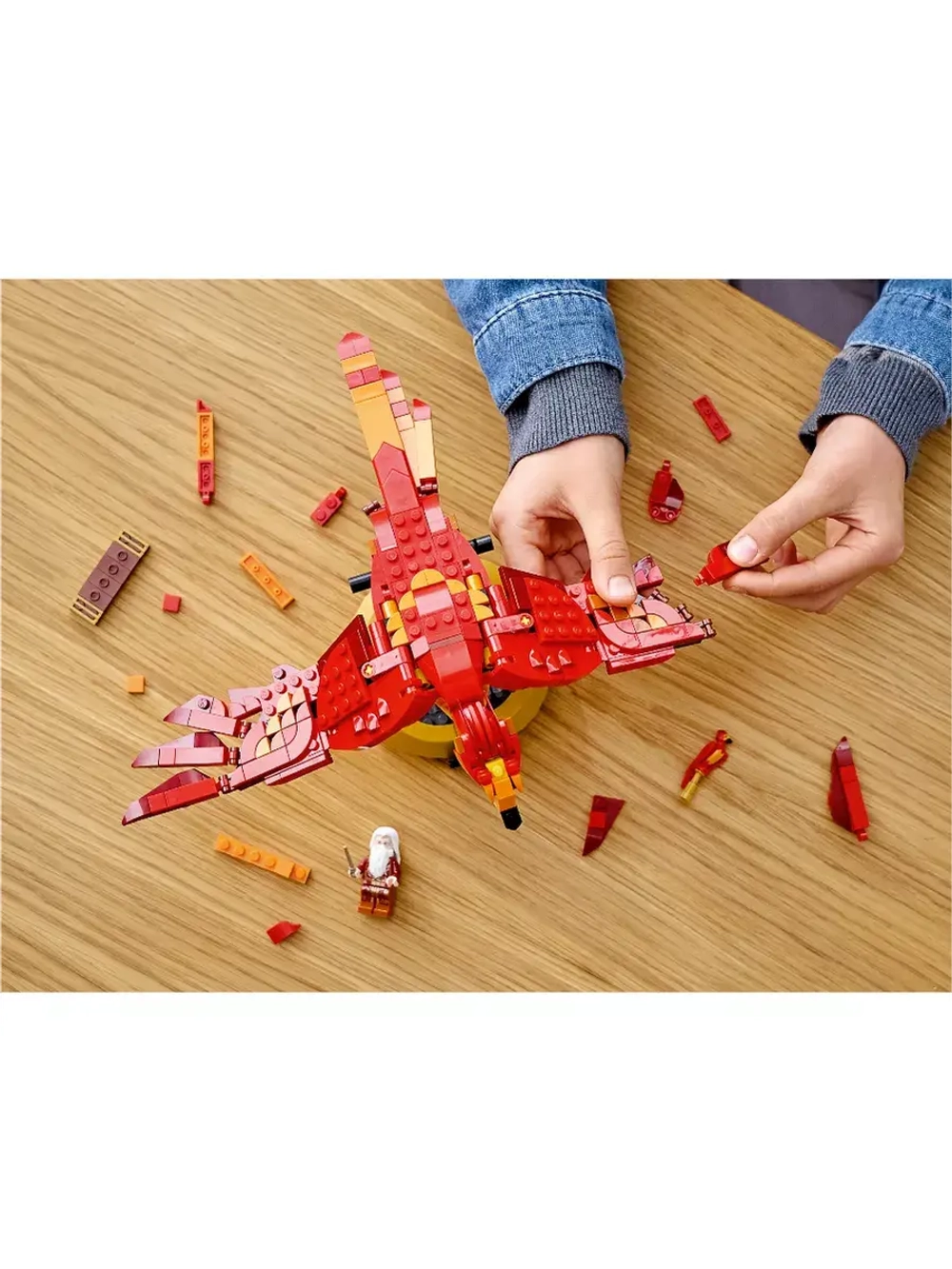 Конструктор Гарри Поттер птица Феникс Дамболдора