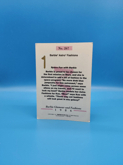 Аксессуар винтажная карточка Барби 90х 031017