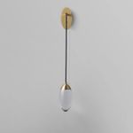 Настенный светильник MT8847-1W brass