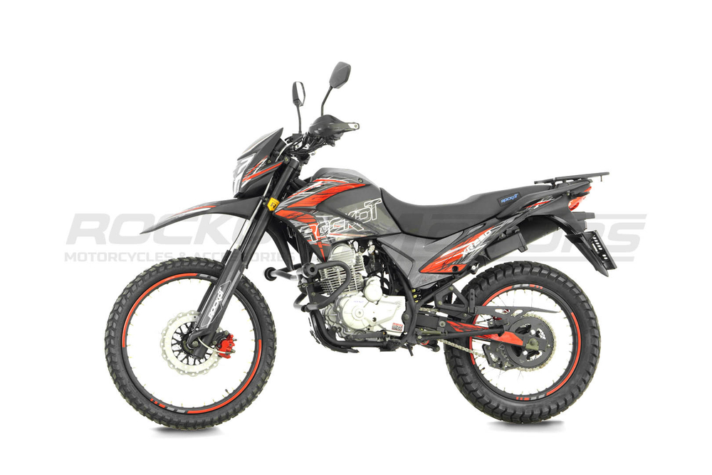 Мотоцикл эндуро ROCKOT XR250 (черный/красный)