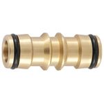 Переходник-Соединитель латунный, штуцерный Palisad, 66565