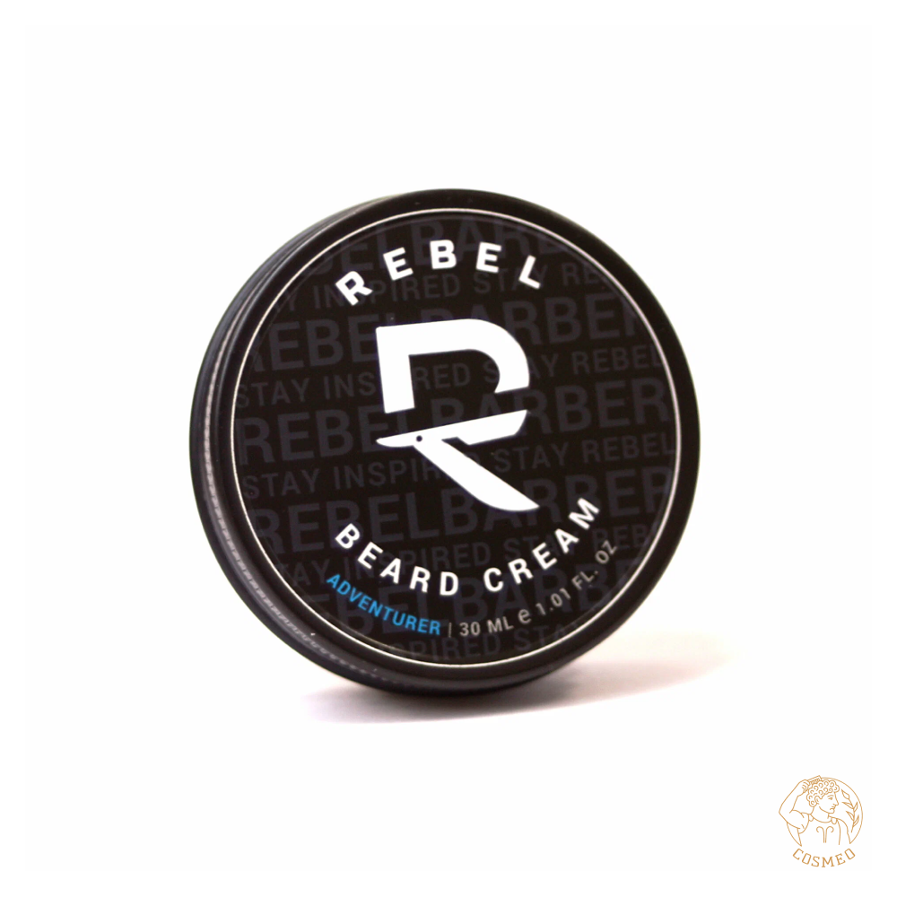 Премиальный крем для бороды и усов REBEL BARBER Adventurer 30 мл