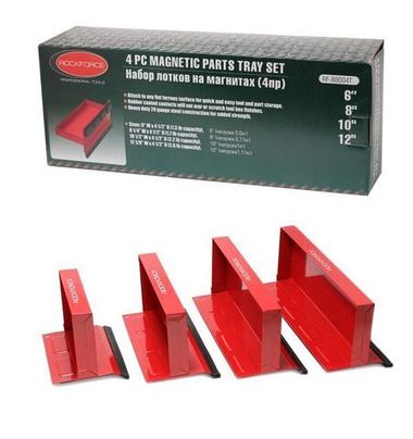 Набор лотков на магнитах, 4пр.(150х110х120мм-0.6кг, 210х110х120мм-0.77кг, 270х110х120мм-1кг, 310х110х120мм-1.17кг) RockForce##Rock FORCE RF-88004T