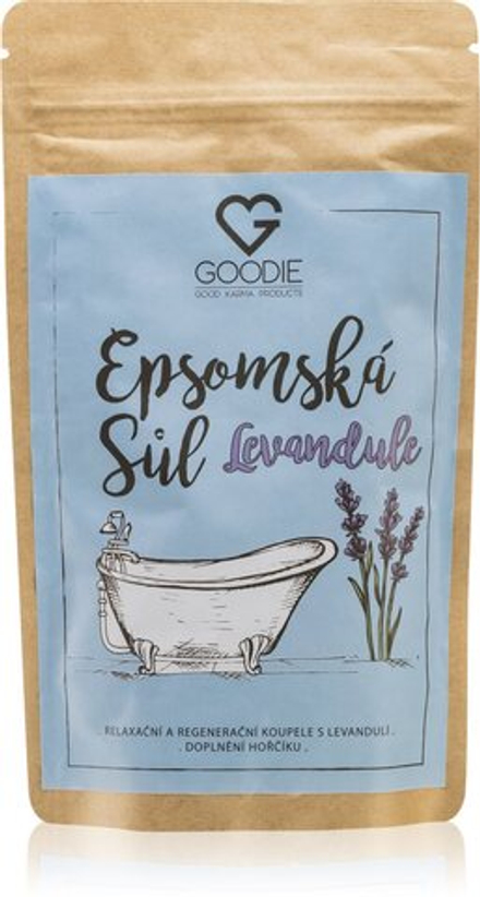 Goodie Epsom salt - расслабляющая соль для ванн с лавандой /   250  g  / GTIN 8596299010223