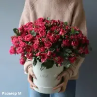 Цветы в коробке