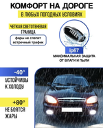 ПТФ 04 (Белый) для Chevrolet Lanos Daewoo Lanos, светодиодные противотуманные фары (2 шт. / комплект)