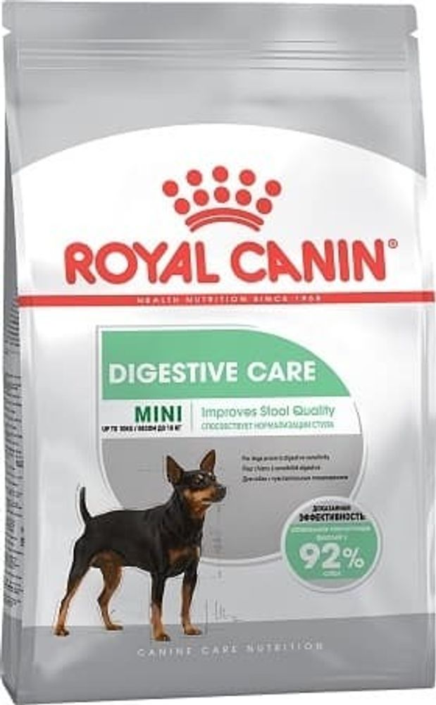 Royal Canin 3кг Mini Digestive Care корм для собак мелких пород с чувствительным пищеварением