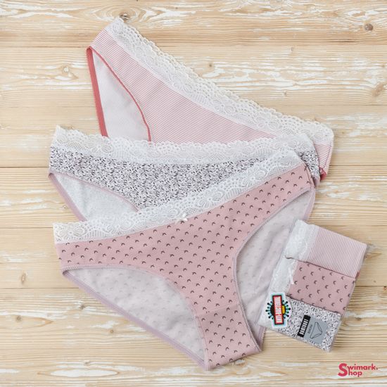 Трусики женские DOMINANT 39750-17, BIKINI, 3 шт. в уп.