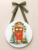 Панно на стену новогоднее на ленте