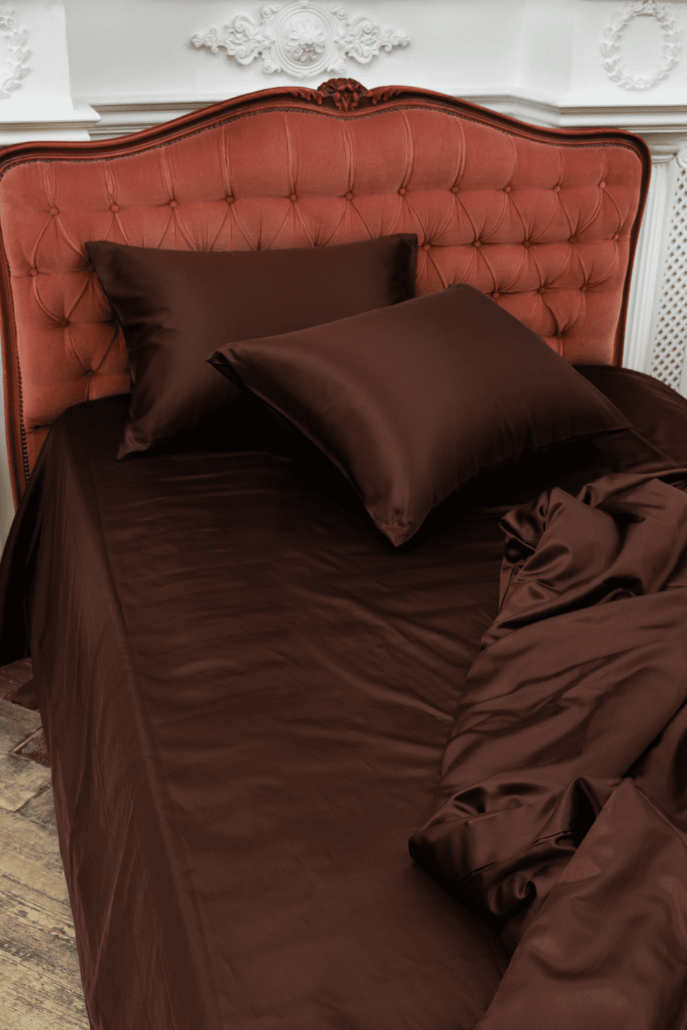 Простыня 260х280 German Grass Silk Bliss Chocolate Pie