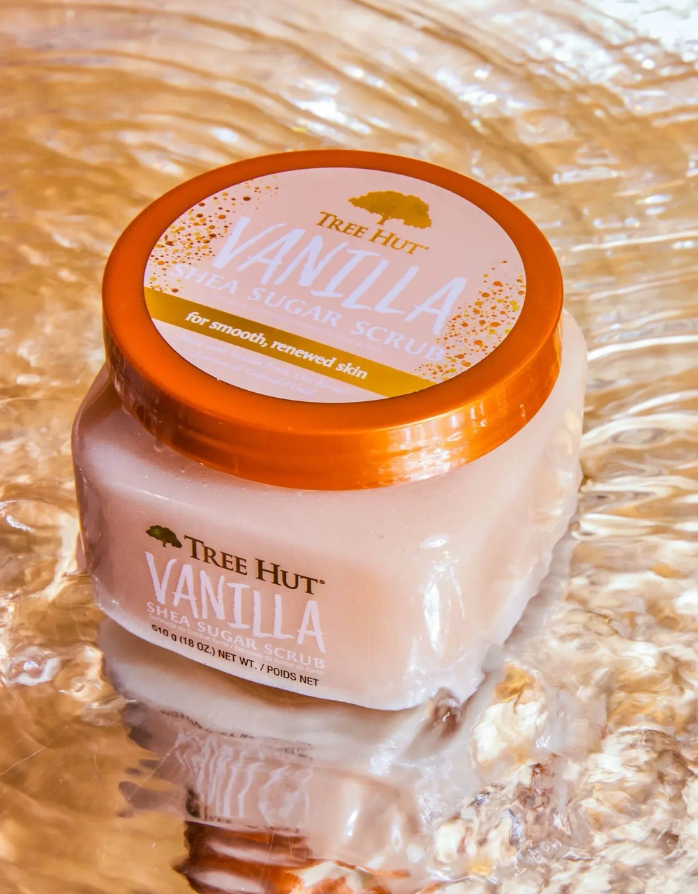 Скраб для тела Tree Hut Tahitian Vanilla Bean Sugar Scrub 510 г.